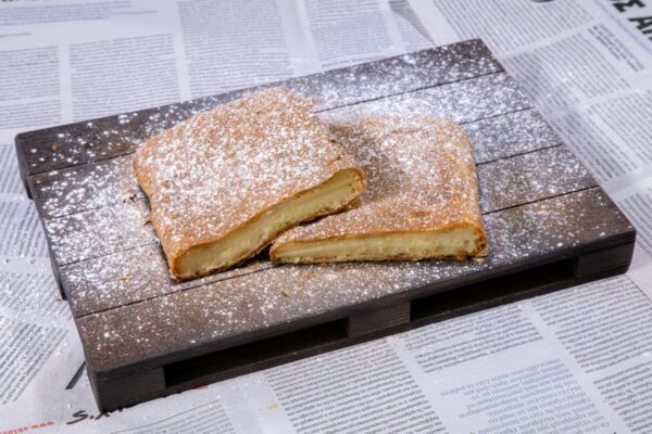 BOUGATSA with SWEET CREAM (VEGAN-VEGETARIAN)