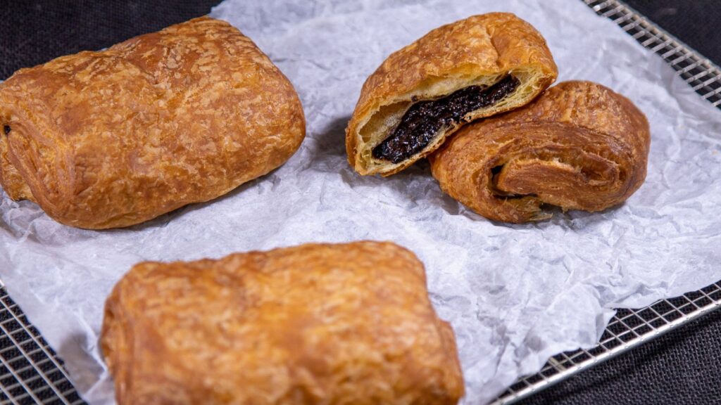 Κατεψυγμένα κρουασάν σοκολάτας